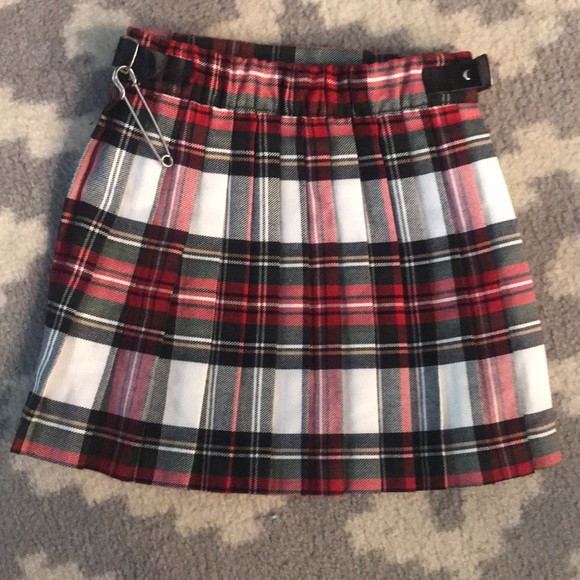 Glenn Apian kilt red/black girl EUC. Bin A7 - Picture 5 of 9